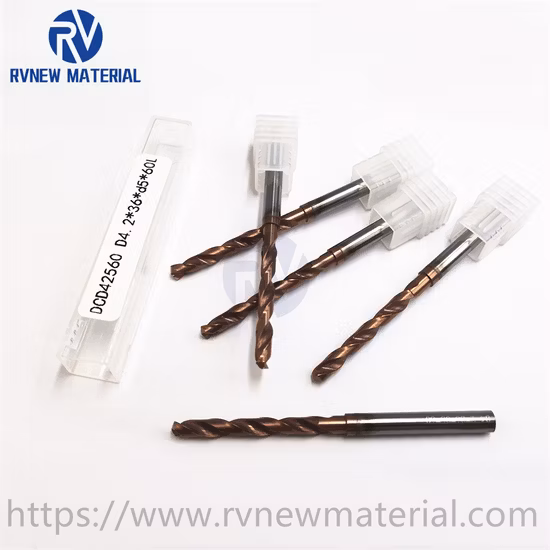 China Tusa CNC Carbide Drill Bit for Stainless Steel Processing