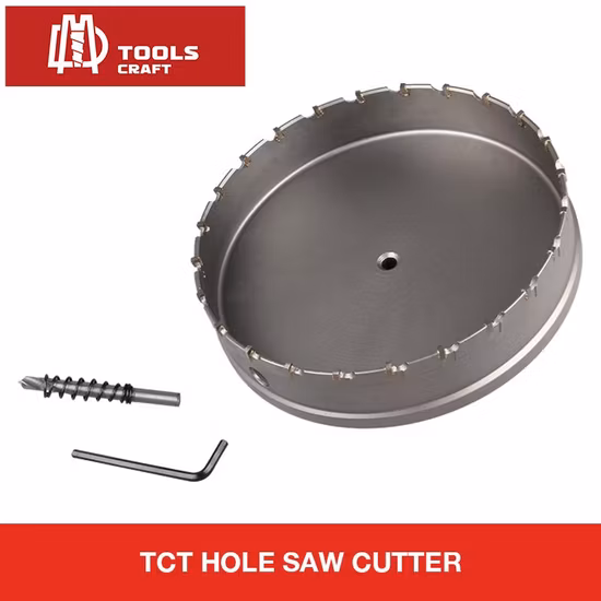 Cutting Stainless Steel Sheet Metal Tct Hole Saws Cutter