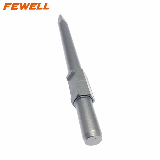 30X400mm pH65A Electric Hammer Drill Tools Flooring Point Chisel for Tile Masonry Concrete Brick Stone